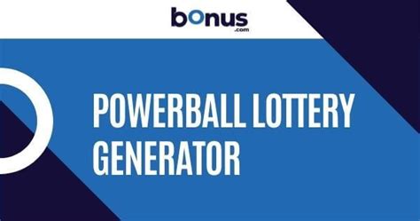 powerball number generator based on frequency.